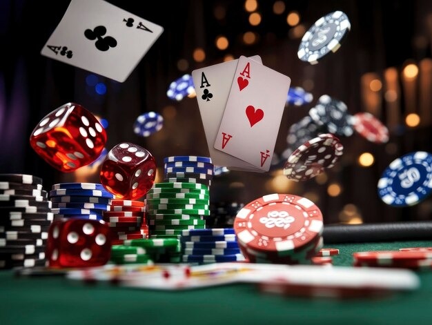 bonus123 desktop lobby showing live casino tables, slots, and sports betting options